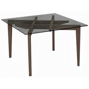 Изображение товара Стол без полки журнальный Рилле 442 шимо/графит Mebelik (квадратная столешница, 4 ножки)