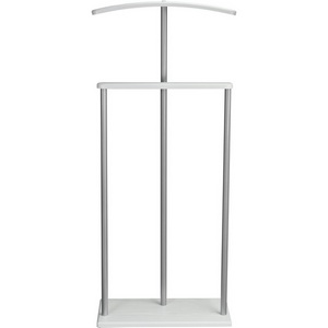 Изображение товара Вешалка костюмная Дэви 1 металлик/белый Mebelik арт.006386