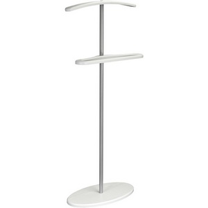 Изображение товара Вешалка костюмная Дэви 3 металлик/белый от фабрики Mebelik