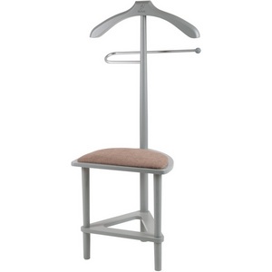 Изображение товара Вешалка костюмная с сиденьем В 26Н серый от фабрики Mebelik