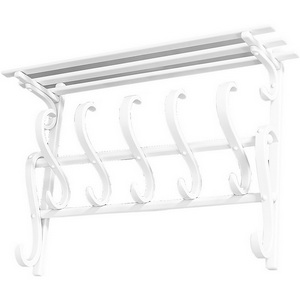 Изображение товара Вешалка настенная В 7Н белый от фабрики Mebelik