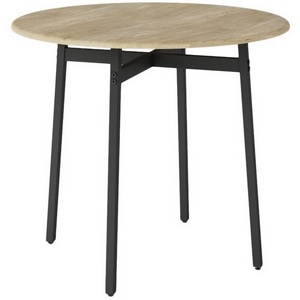 Изображение товара Стол обеденный Медисон дуб сонома Mebelik (круглая столешница, 4 ножки)