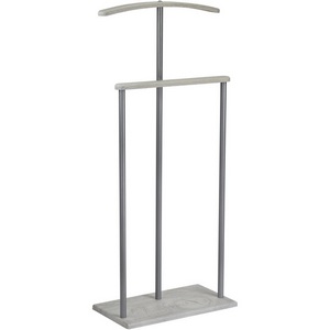 Изображение товара Вешалка костюмная Дэви 1 металлик/дуб дымчатый от фабрики Mebelik