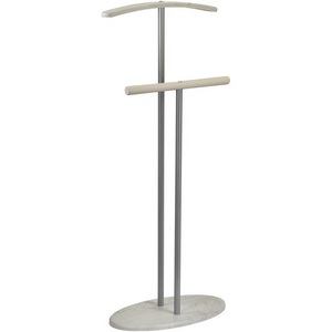 Изображение товара Вешалка костюмная Дэви 2 металлик/дуб дымчатый от фабрики Mebelik