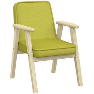 Изображение товара Кресло Ретро ткань лайм, каркас лак от фабрики Mebelik