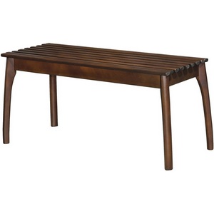 Изображение товара Скамья для прихожей массив, каркас орех Mebelik арт.007559