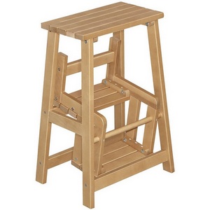 Изображение товара Стул с подставкой для ног с 2 ступенями бук от фабрики Mebelik