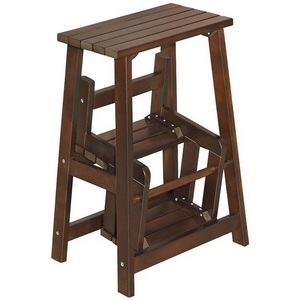 Изображение товара Стул с подставкой для ног с 2 ступенями орех от фабрики Mebelik