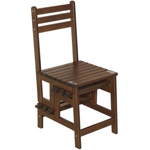 Изображение товара Стул с подставкой для ног с 2 ступенями Массив орех от фабрики Mebelik