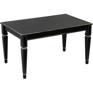 Изображение товара Стол журнальный Васко В 81 венге/серебро Mebelik 008216 (прямоугольная столешница, 4 ножки)