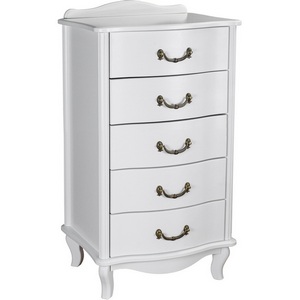 Изображение товара Комод Джульетта узкий 5 ящ., молочный дуб Л Mebelik арт.008547