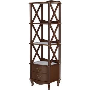 Изображение товара Этажерка Джульетта 3 уровня, орех Л от фабрики Mebelik