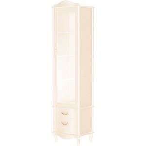 Изображение товара Шкаф-витрина Джульетта, дуб шампань Л от фабрики Mebelik