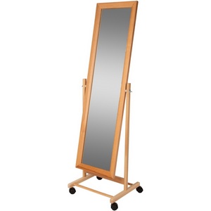 Изображение товара Зеркало напольное BeautyStyle 27 светло-коричневый 135 см х 42,5 см от фабрики Mebelik