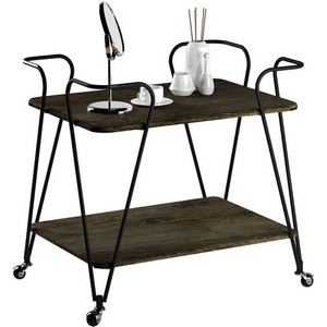 Изображение товара Стол сервировочный Эстер черный/дуб маррон Mebelik 008844