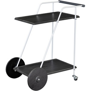 Изображение товара Стол сервировочный Новум белый/серый графит/серый бетон Mebelik 008950