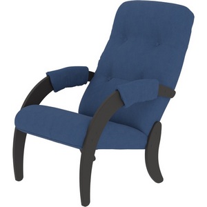 Изображение товара Кресло для отдыха Модель 61 Ткань опхелия 7, каркас венге Mebelik арт.009073