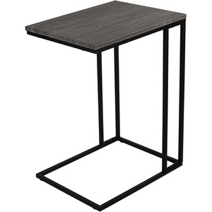 Изображение товара Стол придиванный BeautyStyle 30 дуб шоле графит/черный Mebelik 009090 (прямоугольная столешница)