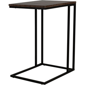 Изображение товара Стол придиванный BeautyStyle 30 дуб шоле коричневый/черный Mebelik 009094 (прямоугольная столешница)