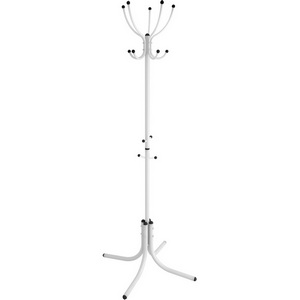 Изображение товара Вешалка напольная М 10 белый Mebelik арт.009208