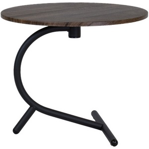 Изображение товара Стол журнальный Дуэт 14 дуб маррон/черный Mebelik 009430