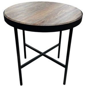 Изображение товара Стол журнальный МеталлАрт М011 МАЛЫЙ коричневый дуб/черный Mebelik 009489