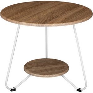 Изображение товара Стол журнальный BeautyStyle 38 дуб сонома/белый Mebelik 009594