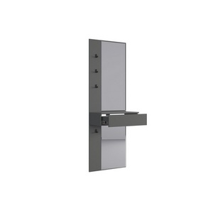 Изображение товара Зеркало Мерси Mebelson (ЛДСП,Зеркало,Пластик,Дерево/Графит) арт.177192,2125