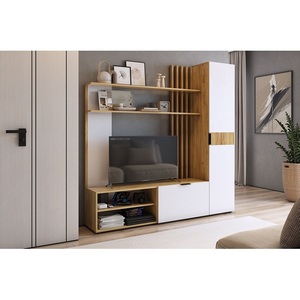 Изображение товара Гостиная Бери К1, цвет дуб крафт золотой/белое дерево Mebelson (арт.ГК01Бери.2563)