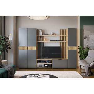 Изображение товара Гостиная Бери К2, цвет дуб крафт золотой/графит Mebelson (арт.ГК02Бери.2564)