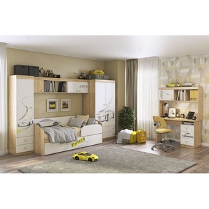 Изображение товара Детский гарнитур Форсаж К1 Mebelson (Дуб сонома,Белый) арт.К1Форсаж.1623