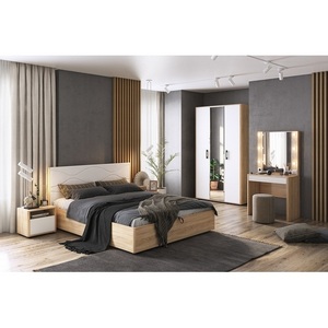 Изображение товара Спальный гарнитур Зара К2 Mebelson (Дуб сонома,Белый) арт.К2Зара.1623