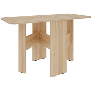 Изображение товара Стол-книжка раскладной Мечта, цвет дуб сонома Mebelson (арт.KM-0004.1544) (прямоугольная столешница, 4 ножки)