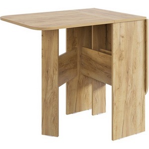 Изображение товара Стол-книжка подъемно-раскладной Мечта Mebelson (ЛДСП/Дуб крафт золотой) KM-0004.2553 (прямоугольная столешница, 4 ножки)