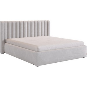 Изображение товара Каркас кровати Ева 160х200 см Mebelson (ЛДСП,Ткань,Велюр/Серый) арт.KM1.6-23.2173