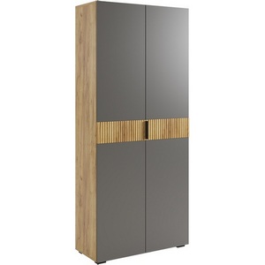 Изображение товара Бери Шкаф двухдверный, цвет дуб крафт золотой/графит Mebelson (арт.MPR-024.2564)