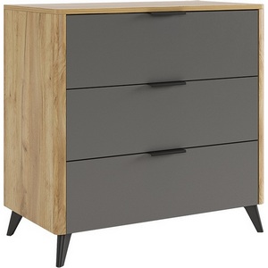 Изображение товара Адам Комод, цвет дуб крафт золотой/графит Mebelson (арт.MSA-02.2564)