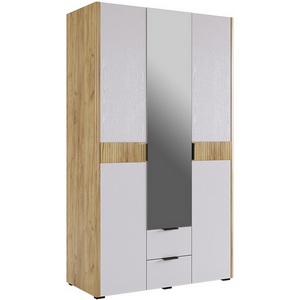 Изображение товара Адам Шкаф трехдверный (зеркало), цвет дуб крафт золотой/белое дерево Mebelson (арт.MSA-05.2563)