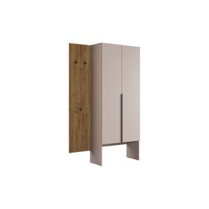 Изображение товара Прихожая "Мебельсон К6" (1200х350х1950) Mebelson (ЛДСП,Пластик/Дуб крафт золотой,Бежевый) арт.ПК0006Мебельсон.3528