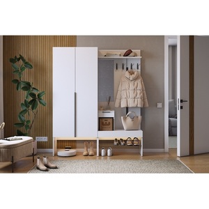 Изображение товара Прихожая "Баско К1" Mebelson (ЛДСП/Светлое дерево) арт.ПК01Баско.2552