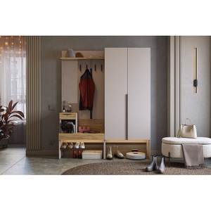 Изображение товара Прихожая "Баско К1" Mebelson (ЛДСП/Дуб золотой) арт.ПК01Баско.3369