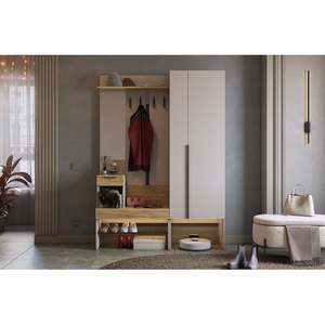 Изображение товара Прихожая "Баско К2" Mebelson (ЛДСП/Дуб золотой) арт.ПК02Баско.3369