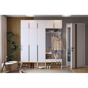 Изображение товара Прихожая "Баско К7" Mebelson (ЛДСП/Светлое дерево) арт.ПК07Баско.2552