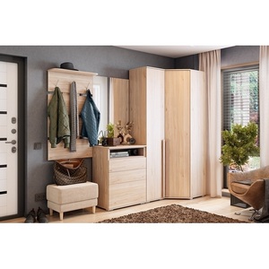 Изображение товара Вешалка Реал 2 Mebelson (ЛДСП,Металл/Дуб сонома) арт.PR-0030.1544