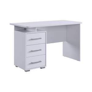 Изображение товара Стол компьютерный с ящиком 120x60 см Mebelson Лайт-2 (ЛДСП/Белый) SKL2.1N02.1477 (прямоугольная столешница)