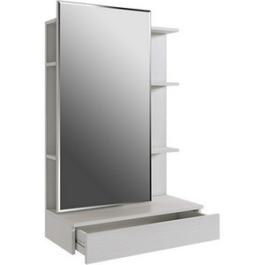 Изображение товара Трюмо с ящиком Арина, цвет белый рамух Mebelson (арт.STA-01.1747) (прямоугольная столешница)