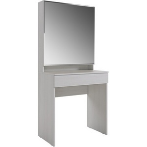Изображение товара Трюмо с ящиком Аурика, цвет белый рамух Mebelson (арт.STA-02.1747) (прямоугольная столешница, I I-образная опора)