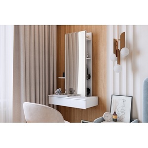 Изображение товара Трюмо с ящиком Мария Mebelson (ЛДСП/Светлое дерево) STM-01.2552 (прямоугольная столешница)