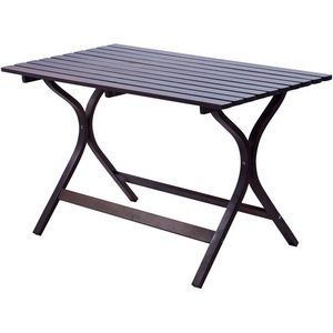 Изображение товара Стол банкетный складной Берн, Дуб темный, 100079 ЧМФ (прямоугольная столешница, 4 ножки)