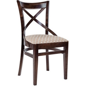 Изображение товара Стул для гостиной деревянный цвет коричневый Соло Венский 2, Темный орех, 100926 Аврора